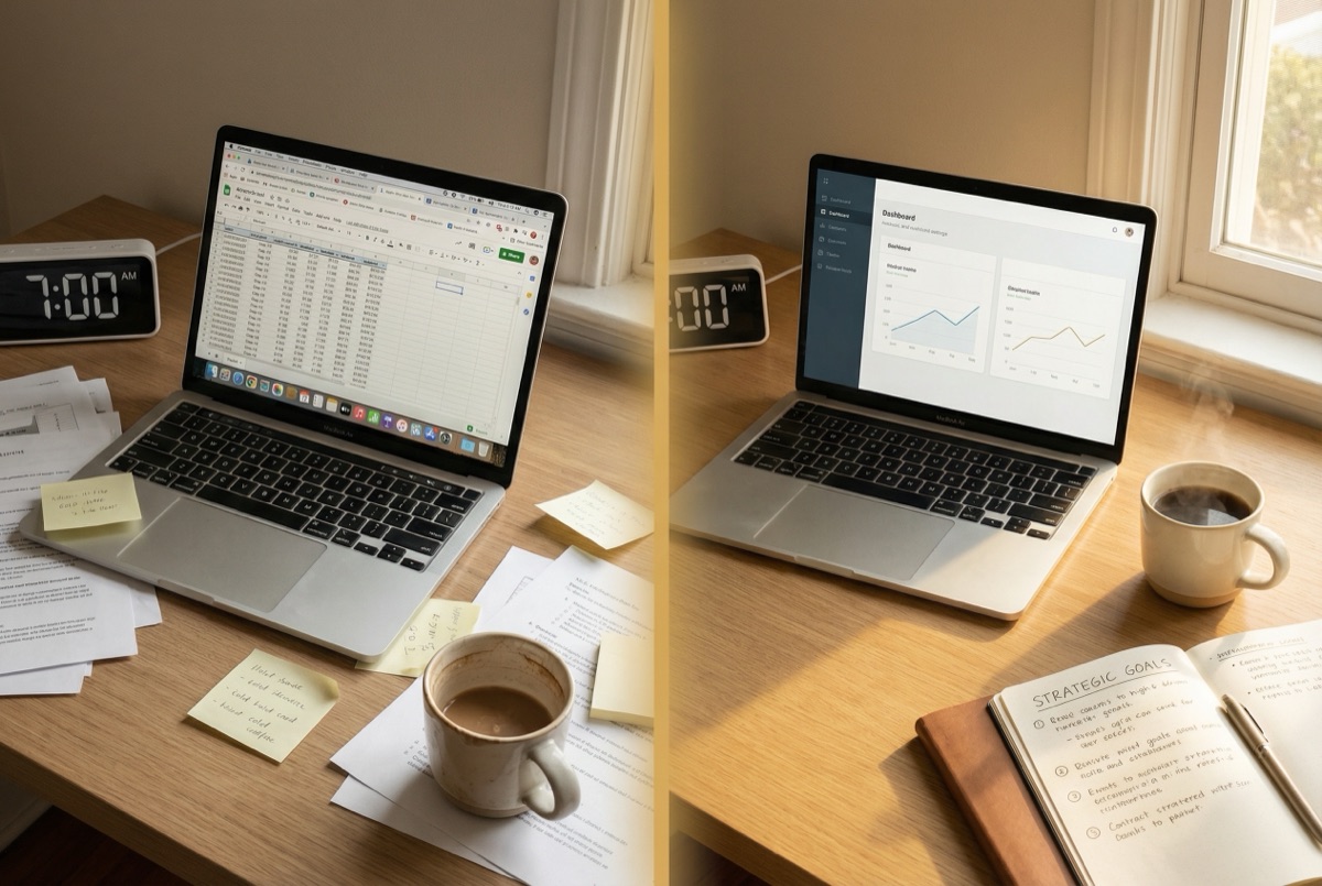The Brand Manager's Monday: Before and After AI Integration